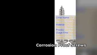 304 βίδες από ανοξείδωτο χάλυβα