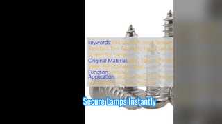 Ασφαλίστε λαμπτήρες με βίδες Torx Tamper